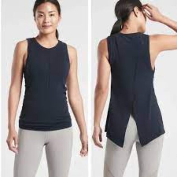 Athleta Foothill Tank Top, Black - Picture 1 of 2